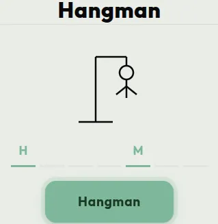 Jogo da forca diário grátis - adivinhe a palavra misteriosa letra a letra antes de o boneco ficar completo.